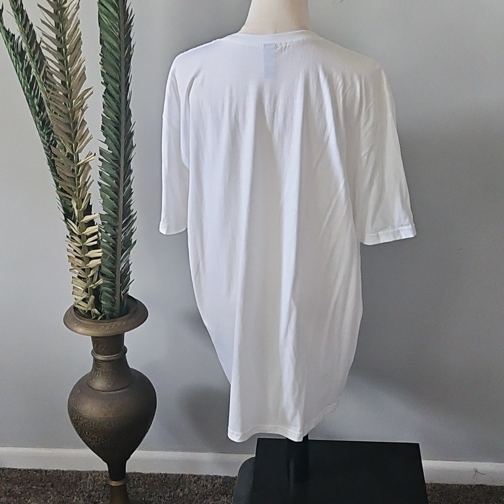Gildan Softstyle White Kansas City Chiefs Graphic T-Shirt NWOT - Picture 3 of 12